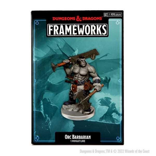 D&D Frameworks Orc Barbarian Male