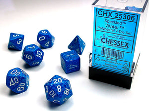 Chessex Dice Set- Speckled Water