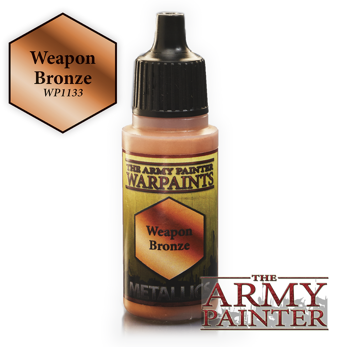 Army Painter Acrylic Warpaint - Weapon Bronze