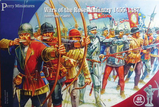 Perry Miniatures Plastic Wars of the Roses Infantry (bows and bills)