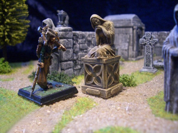 Ziterdes Resin Statue 'The Bereaved' (79116)