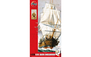 Airfix Endeavour Bark and Captain Cook 250th anniversary 1:120