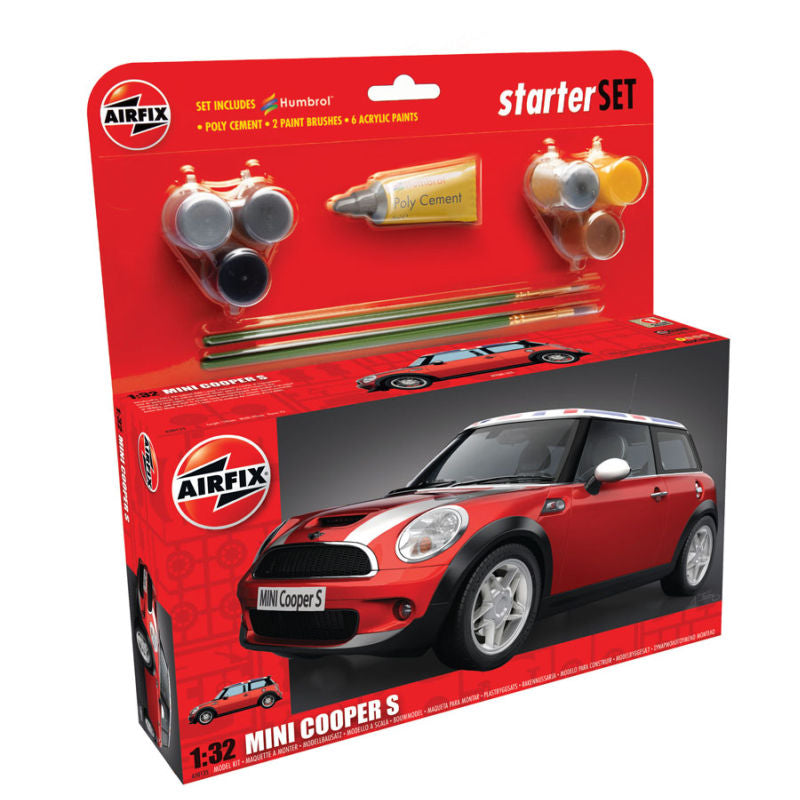 MINI Cooper S Starter Set - Red 1:32
