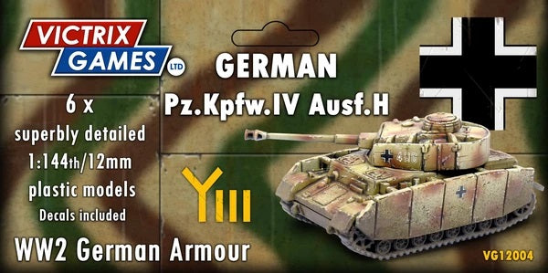Victrix Panzer IV H 12mm/1:144 scale
