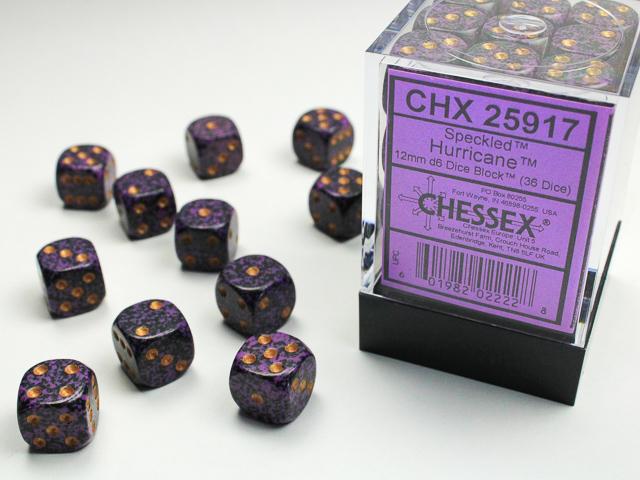 Chessex Dice Set- Speckled Hurricane