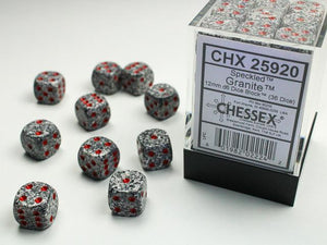 Chessex Dice Set- Speckled Granite