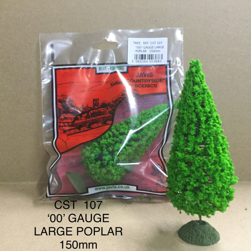 JAVIS TREES - 150mm 'OO' POPLAR (CST107)