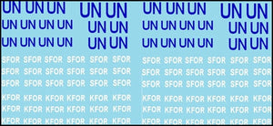 D16 Modern UN, SFOR and KFOR Markings