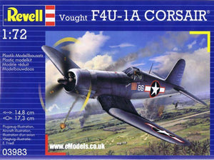 Revell 1/72 Vought F4U-1D CORSAIR