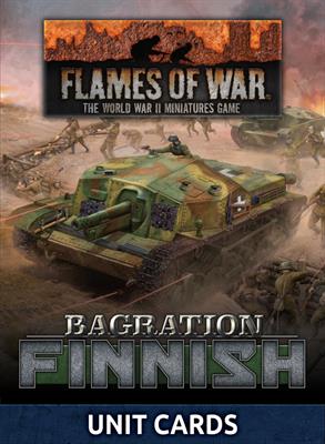Flames Of War - Bagration: Finnish Unit Cards
