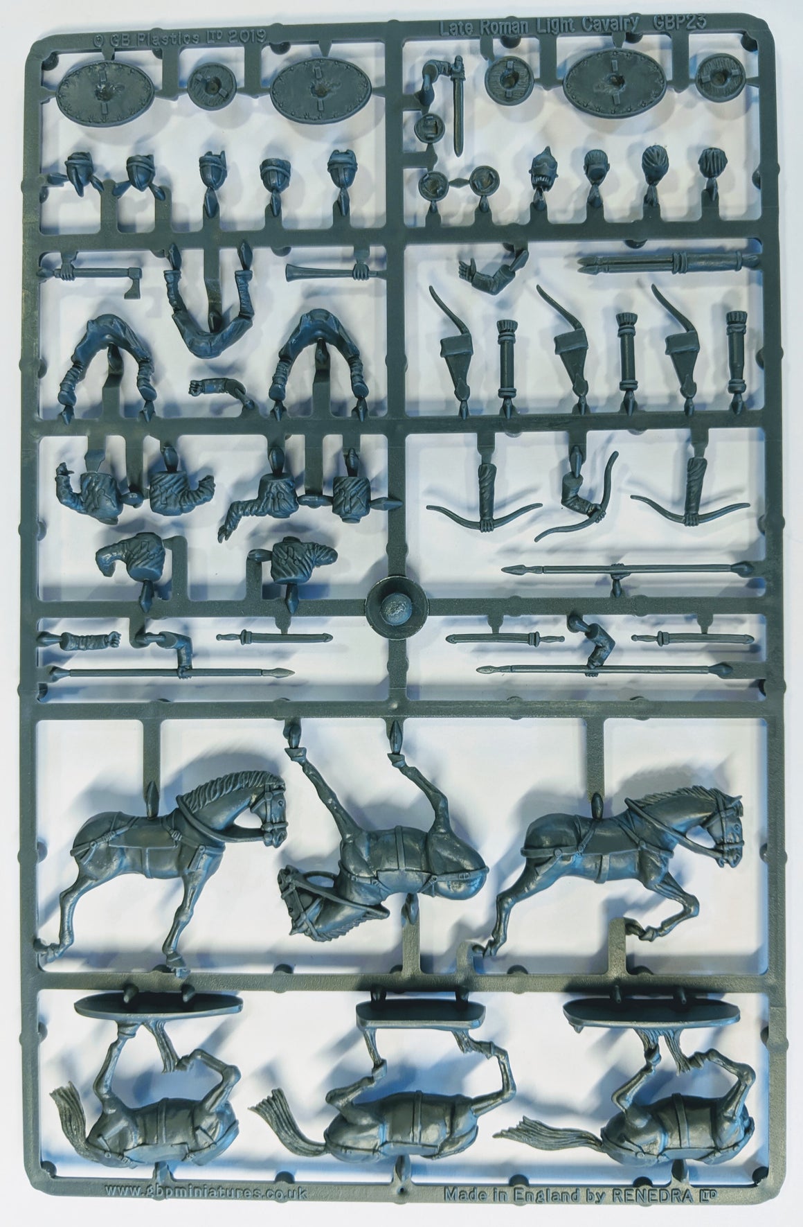 Gripping Beast Late Roman Light Cavalry Single Sprue