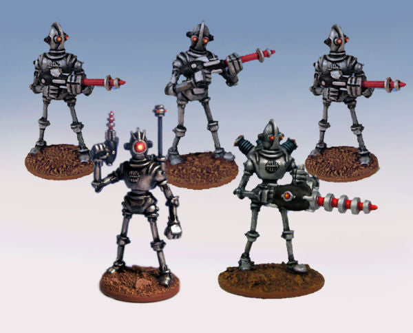 Robot Legionnaire Command Squad (5)