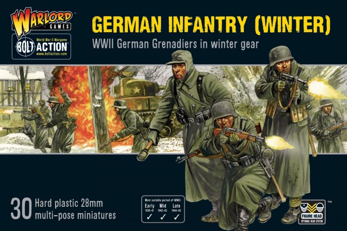 Bolt Action WWII German Infantry (Winter)