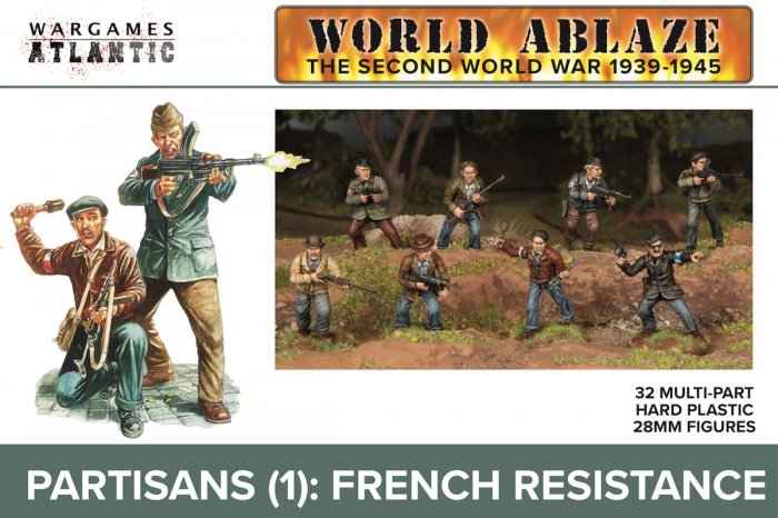 Wargames Atlantic Partisans (1) French Resistance