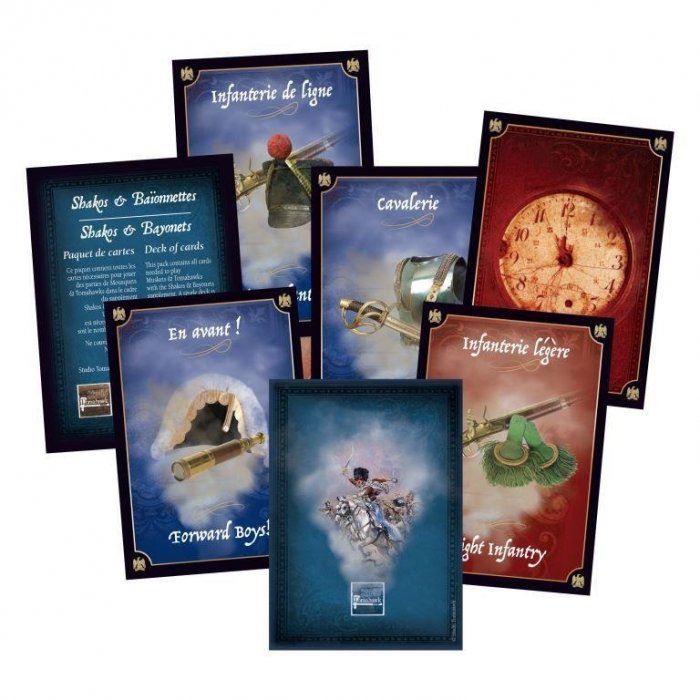 Muskets and Tomahawks: Shakos & Bayonets Card Deck