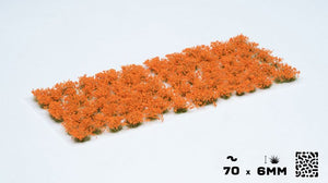 Gamer's Grass - Orange Flower Tufts