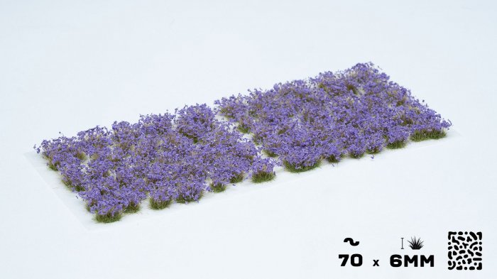 Gamer's Grass - Violet Flower Tufts