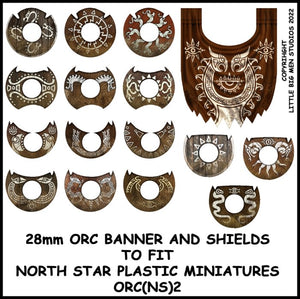 Oathmark Orc Banner & Shield Transfers 2