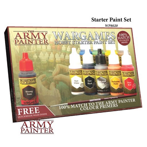 Army Painter Wargames Hobby Starter Paint Set