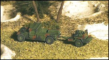 N120 M998 HMMWV w/ Towed Generator