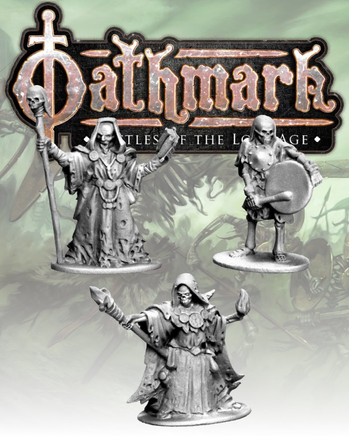 Oathmark Necromancers & Skeleton Musician