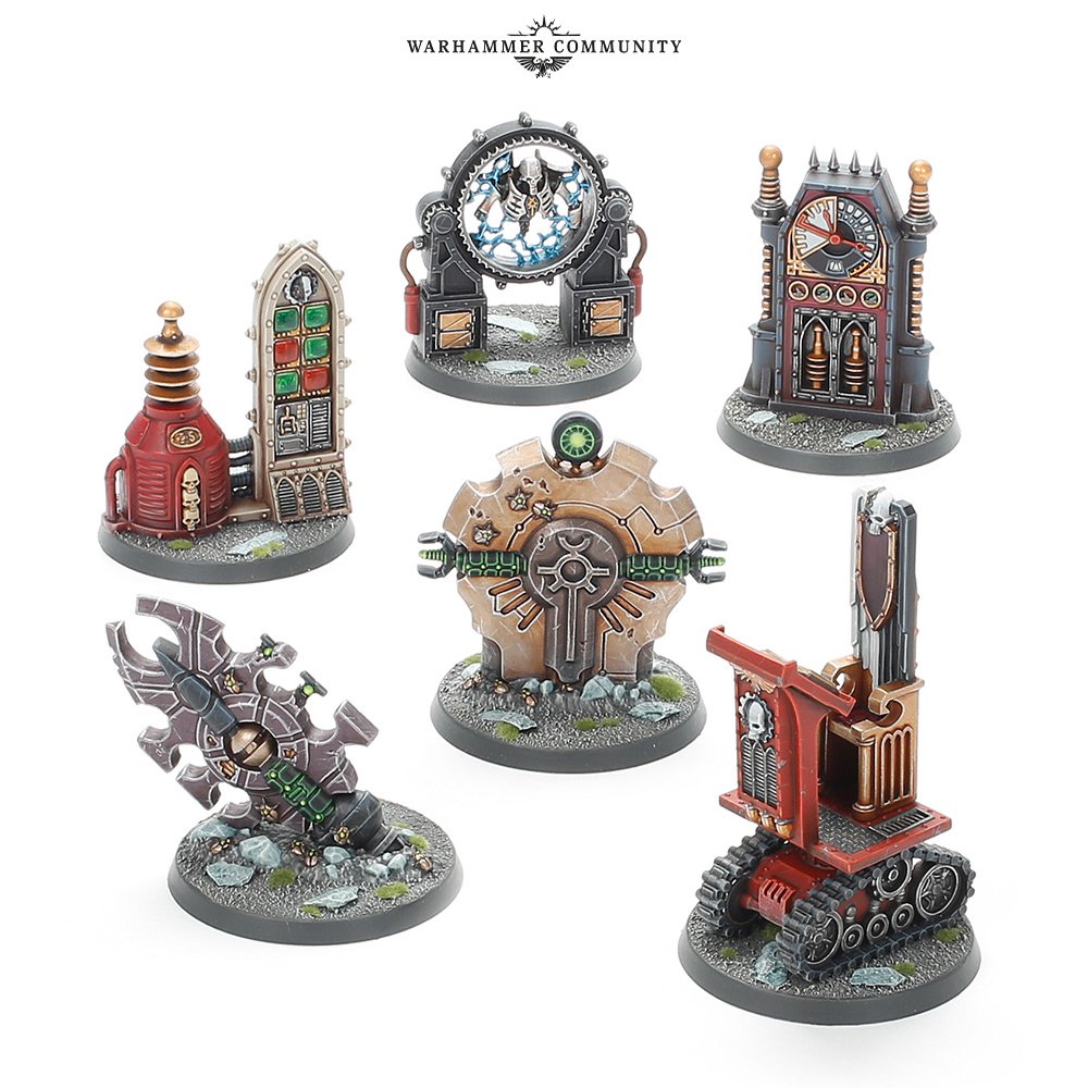 Warhammer 40,000 Battlezone Objective Set