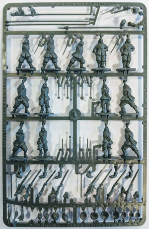 Black Powder Pike & Shotte Infantry Sprue 28mm Warlord