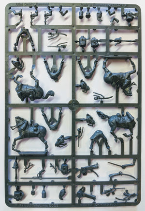 Perry Miniatures Plastic Allied Napoleonic Cavalry Command Sprue