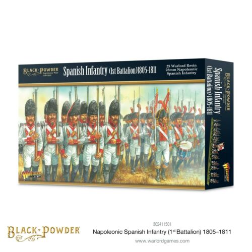 Black Powder Napoleonic Spanish Infantry (1st Battalion) 1805-1811