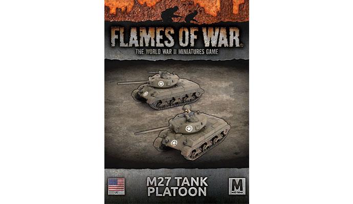 Flames of War - M27 (76mm) Tanks (x2)