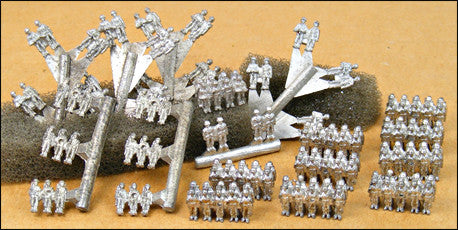 GHQ US40 WWII US Army Rifle Company (Squad Stands)