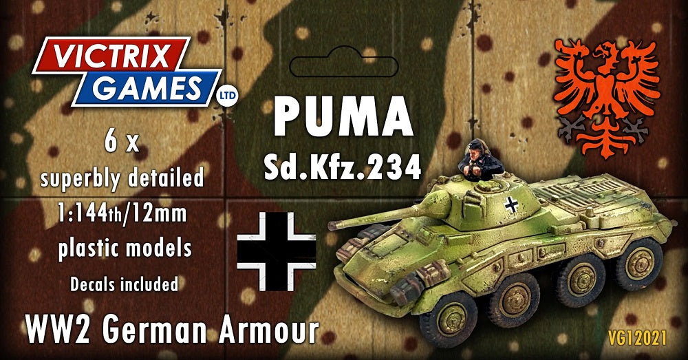 Victrix Sd.Kfz. 234/2 Puma 12mm/1:144 scale