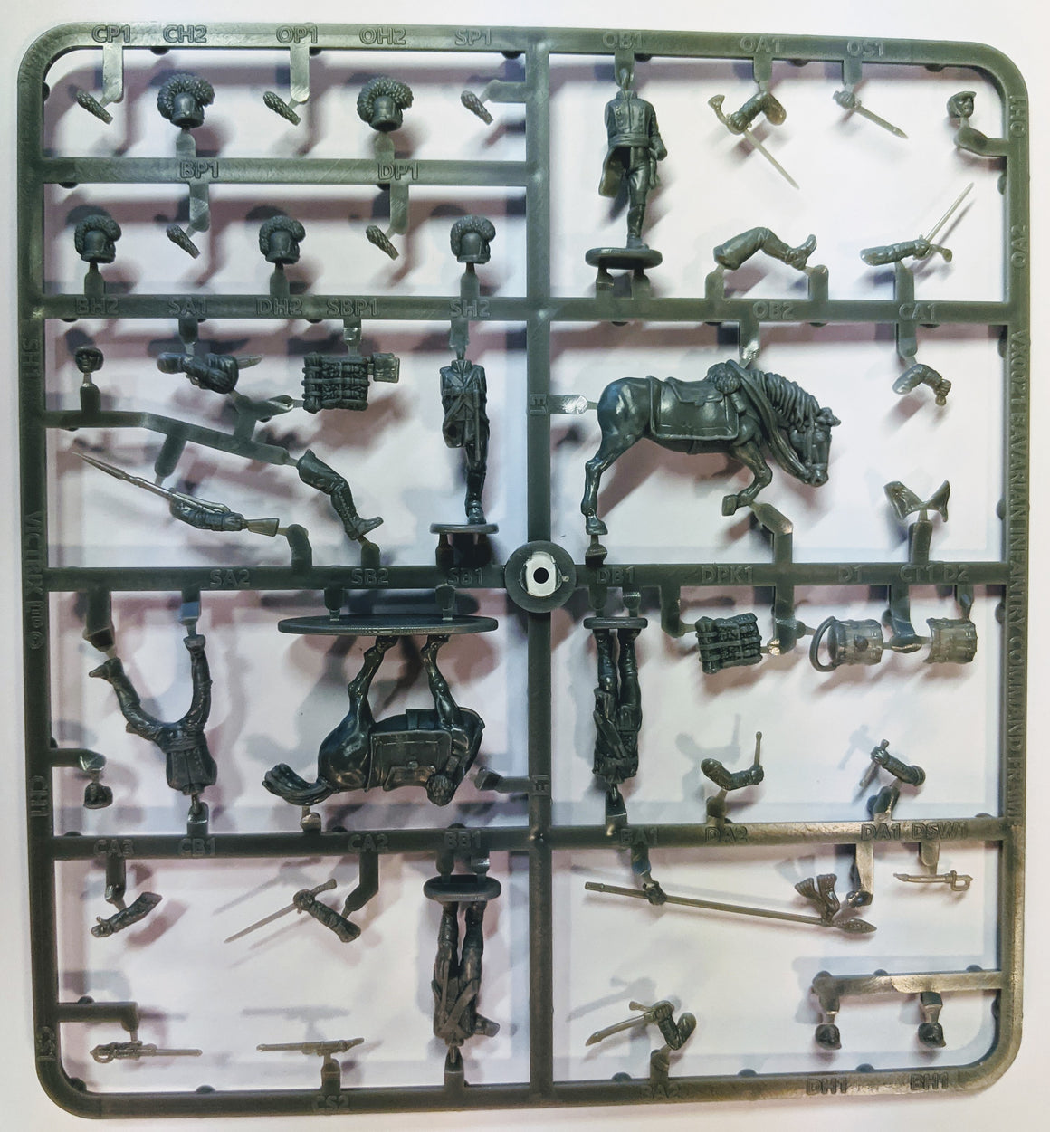 Victrix VX0021 - Bavarian Infantry Command sprue