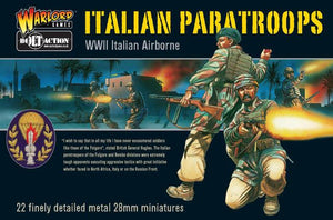 Bolt Action Italian Paratroops - WWII Italian Paratroops Boxed Set