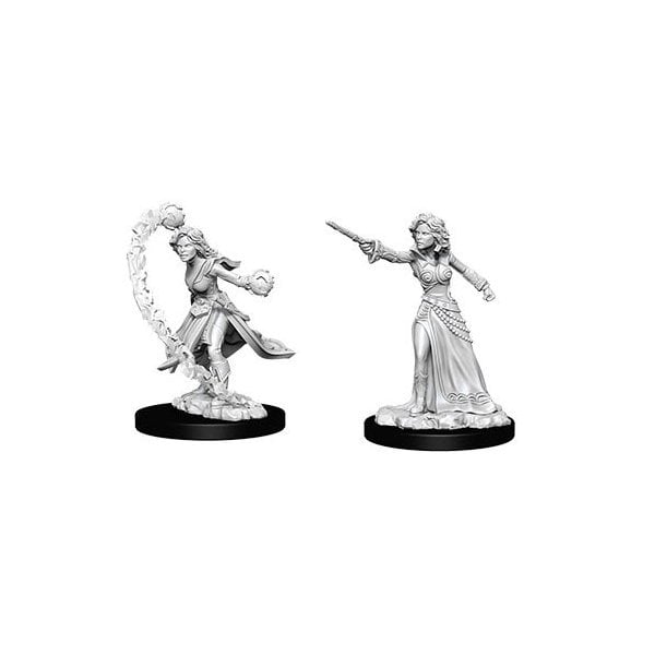 Female Human Wizard (WizKids Deep Cuts Miniatures)