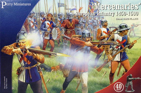 Perry Miniatures Plastic 'Mercenaries', European Infantry 1450-1500