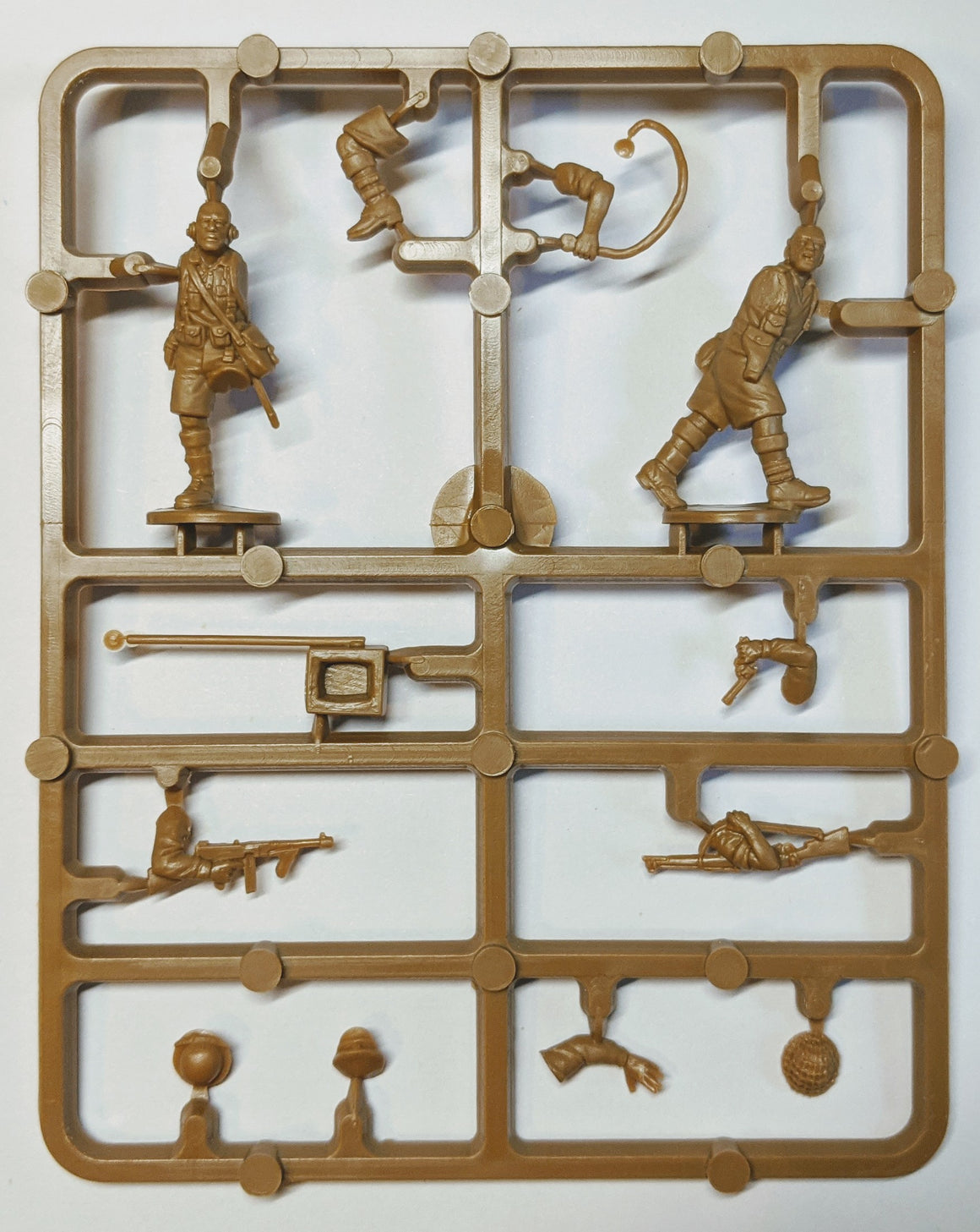 Perry Miniatures WWII Desert Rats command sprue