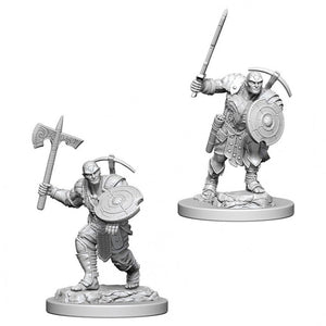 Male Earth Genasi Fighter (D&D Nolzur's Marvelous Miniatures)