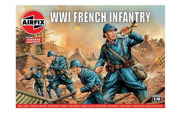 Airfix 1/76 WWI French Infantry