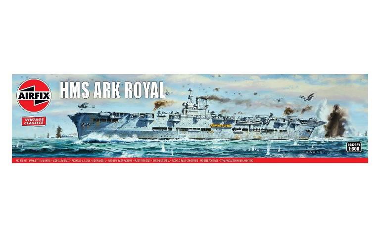 Airfix 1/600 HMS Ark Royal Starter Set