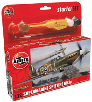 Airfix 1/72 Supermarine Spitfire MK1A Starter Set